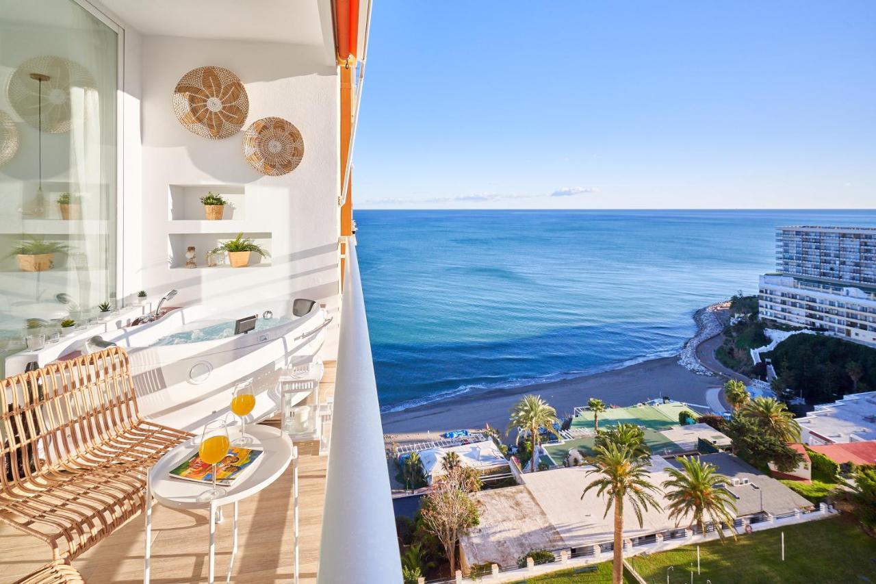 Sunset Beach Charming Apartment With Jacuzzi 托雷莫利诺斯 外观 照片